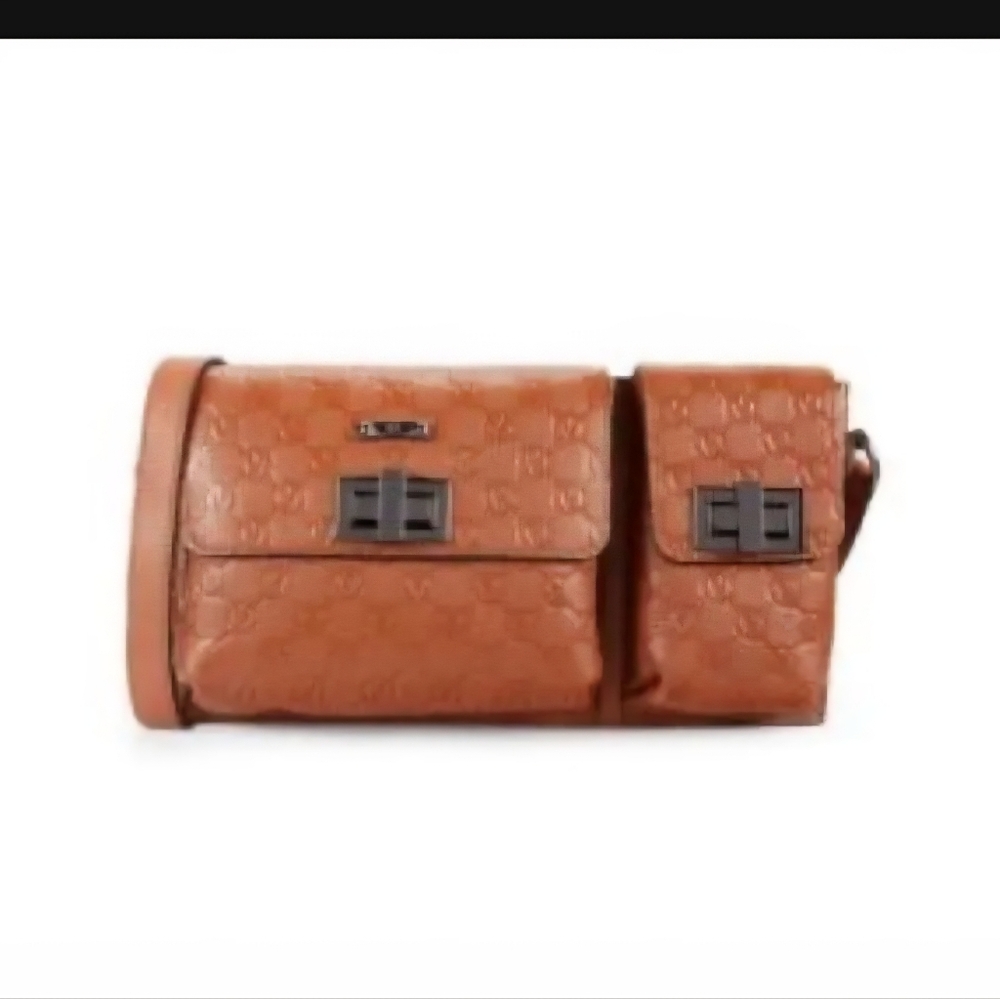 VALENTINO BY MARIO VALENTINO Paul Monogram Leather Crossbody Bag